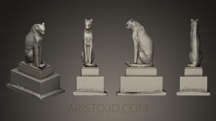 Animal figurines (STKJ_0437) 3D model for CNC machine